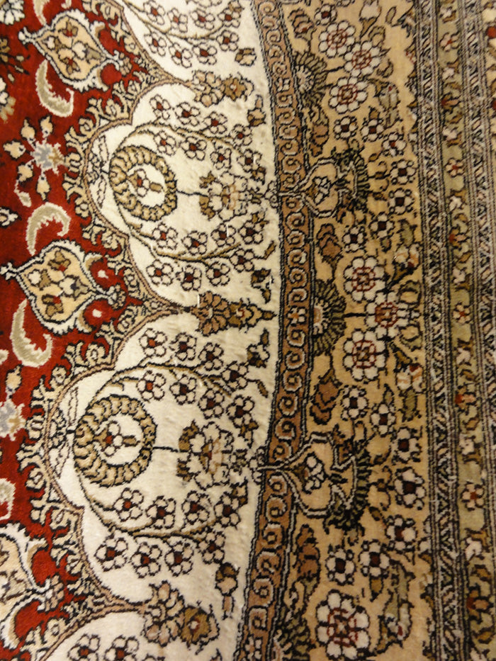 Finest Silk Tabriz Rug | Rugs and More | Santa Barbara Design Center