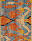 Ikat Silk Runner rugs and more oriental carpet -