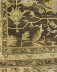 Antique Larestan Ivory Rug