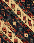 38219 Antique Caucasian Sumak Bagface