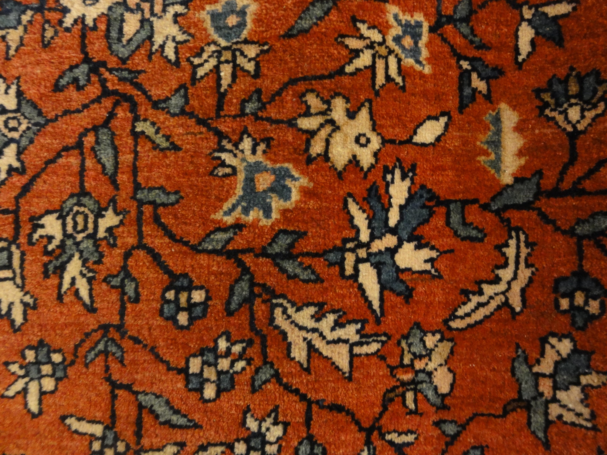 27465 Antique Farahan Sarouk Rug