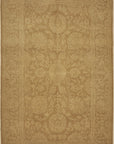 Light Brown Larestan Indian Rug. A piece of genuine woven authentic carpet art sold by Santa Barbara Design Center, Rugs and More.