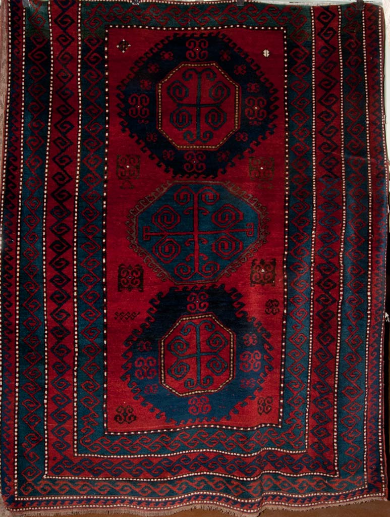 Antique Kazak Caucasian Rug