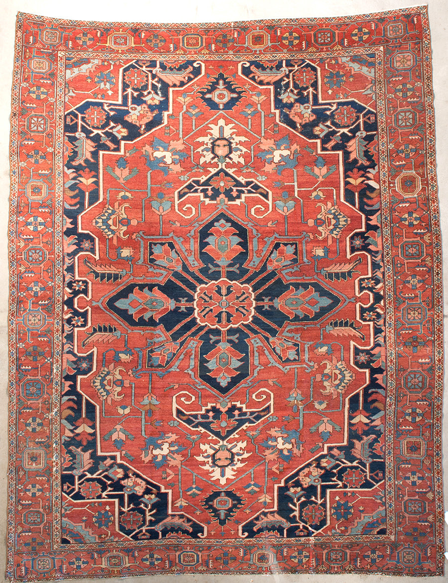 Antique Persian Serapi Rug | Rugs & More | Santa Barbara Design Center