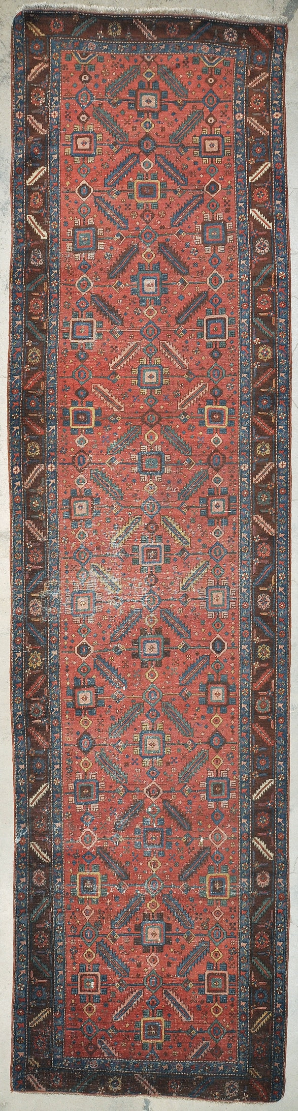 Antique Bakhtiari Runner rugs and more oriental carpet 44007-