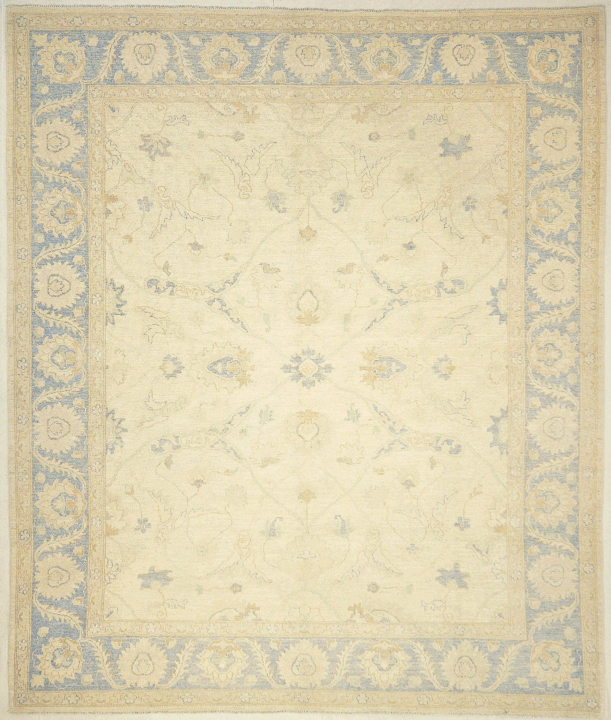 Finest Ziegler Oushak 30284. A piece of genuine authentic woven carpet art sold by Santa Barbara Design Center, Rugs and More.