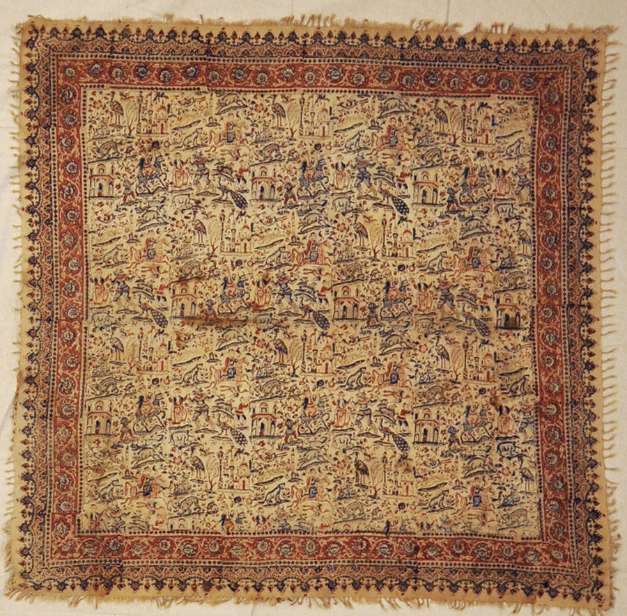 Antique Ghalamkari 27703 Rugs & More Oriental Carpets