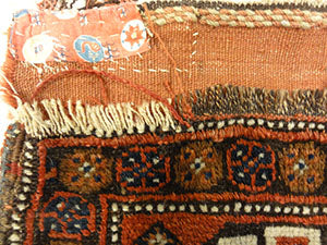 Antique Mogan Memling Gul Kurd Bag