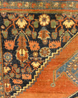 30131 Antique Halvai Bijar Mid 19th Century Wool Foundation Rug
