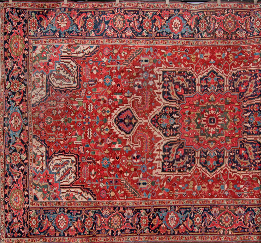 Antique Heriz Persian Rug