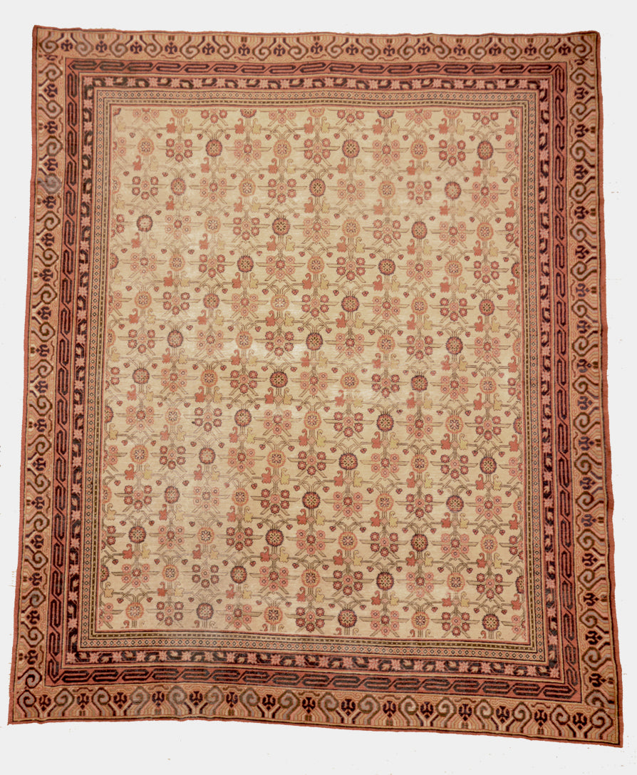 Antique khotan rug santa barbara design center 1