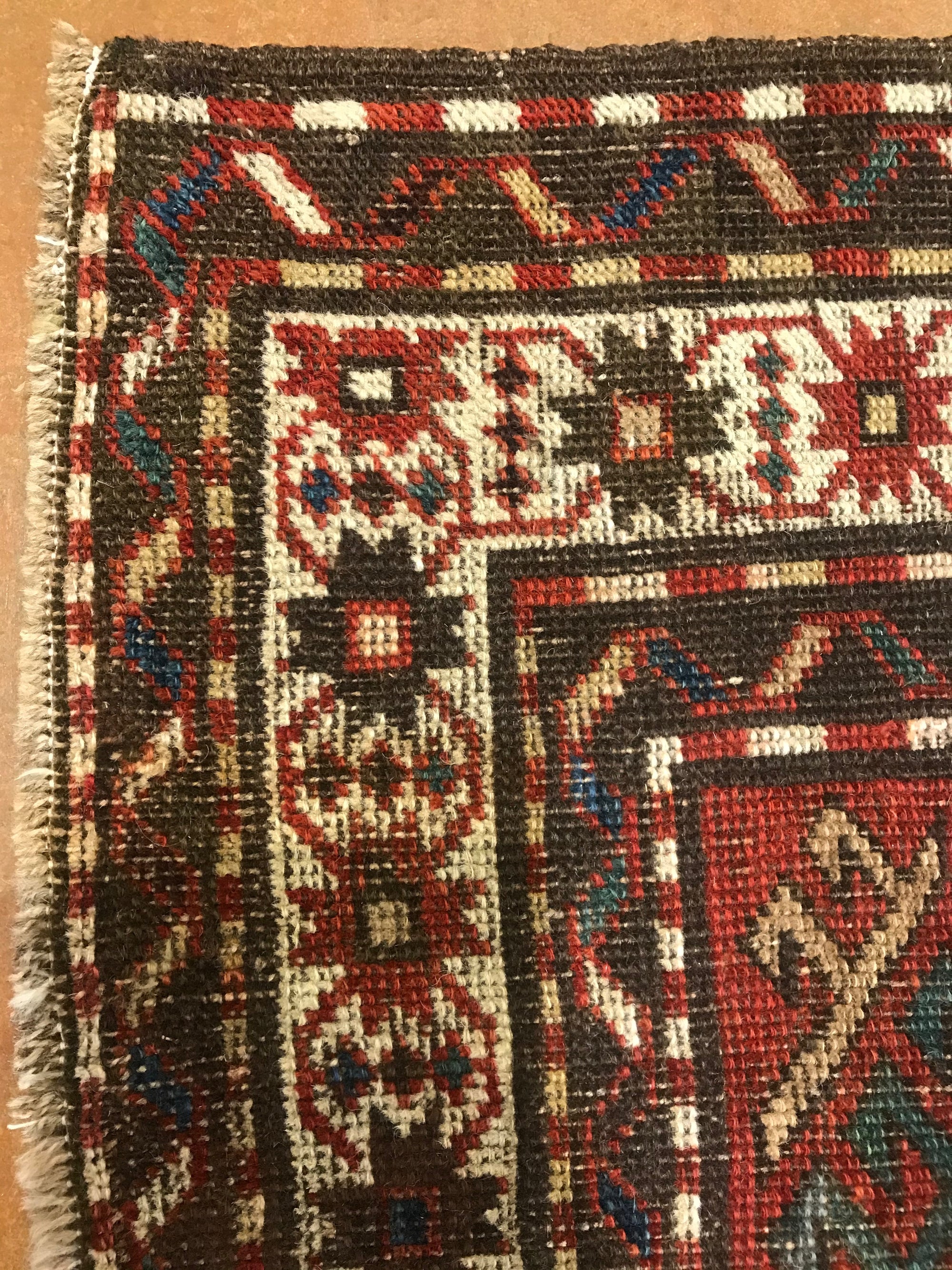 Antique Karabagh Caucasian Rug