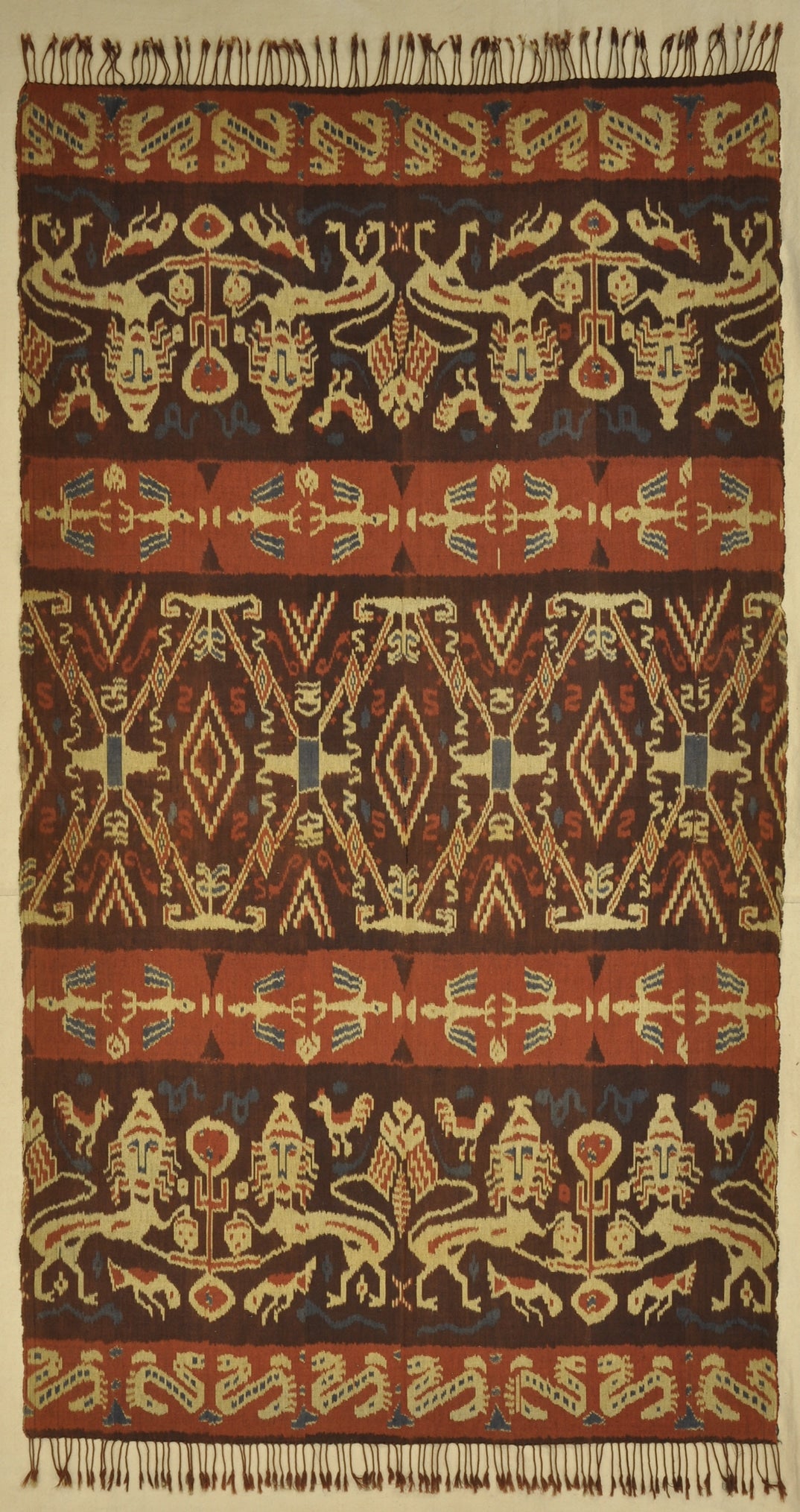 Antique Indonasian Ikat rugs and more oriental carpet 33855-