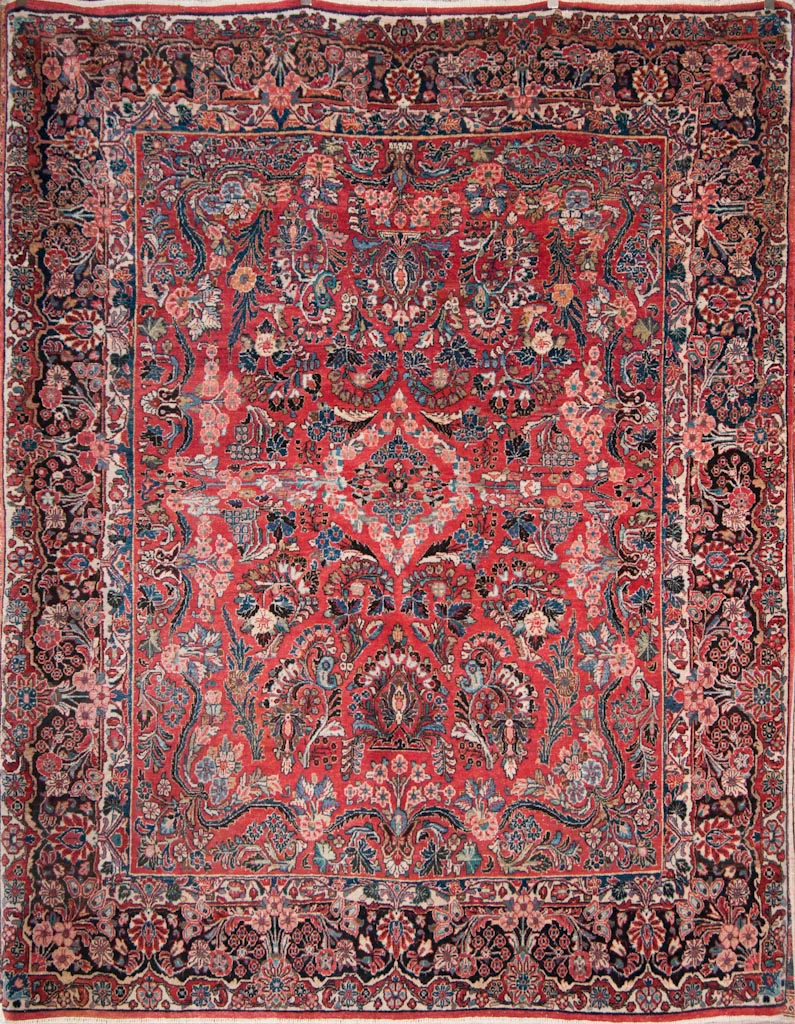 Antique Sarouk Rug