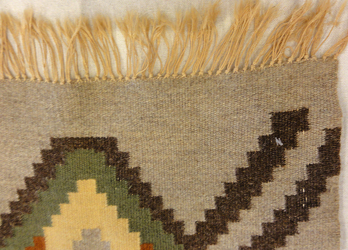 Small Geometric Swedish Textile | Rugs & More| Santa Barbara Design Center 27877 .