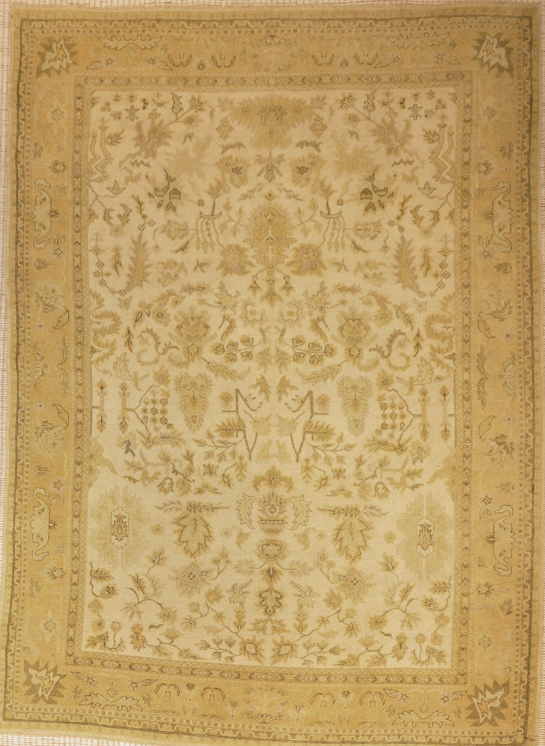 Indian Oushak rugs and more oriental carpet 28467-