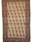 Antique Persian Farahan All-over Botteh Fine Authentic Design Genuine Carpet Art Intricate Santa Barbara Design Center Rugs and More