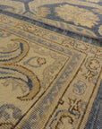 Ziegler and Company Oushak Rug are designed by Michael Kourosh and woven by Ziegler & Company. Sold by Santa Barbara Design Center, Rugs and More.