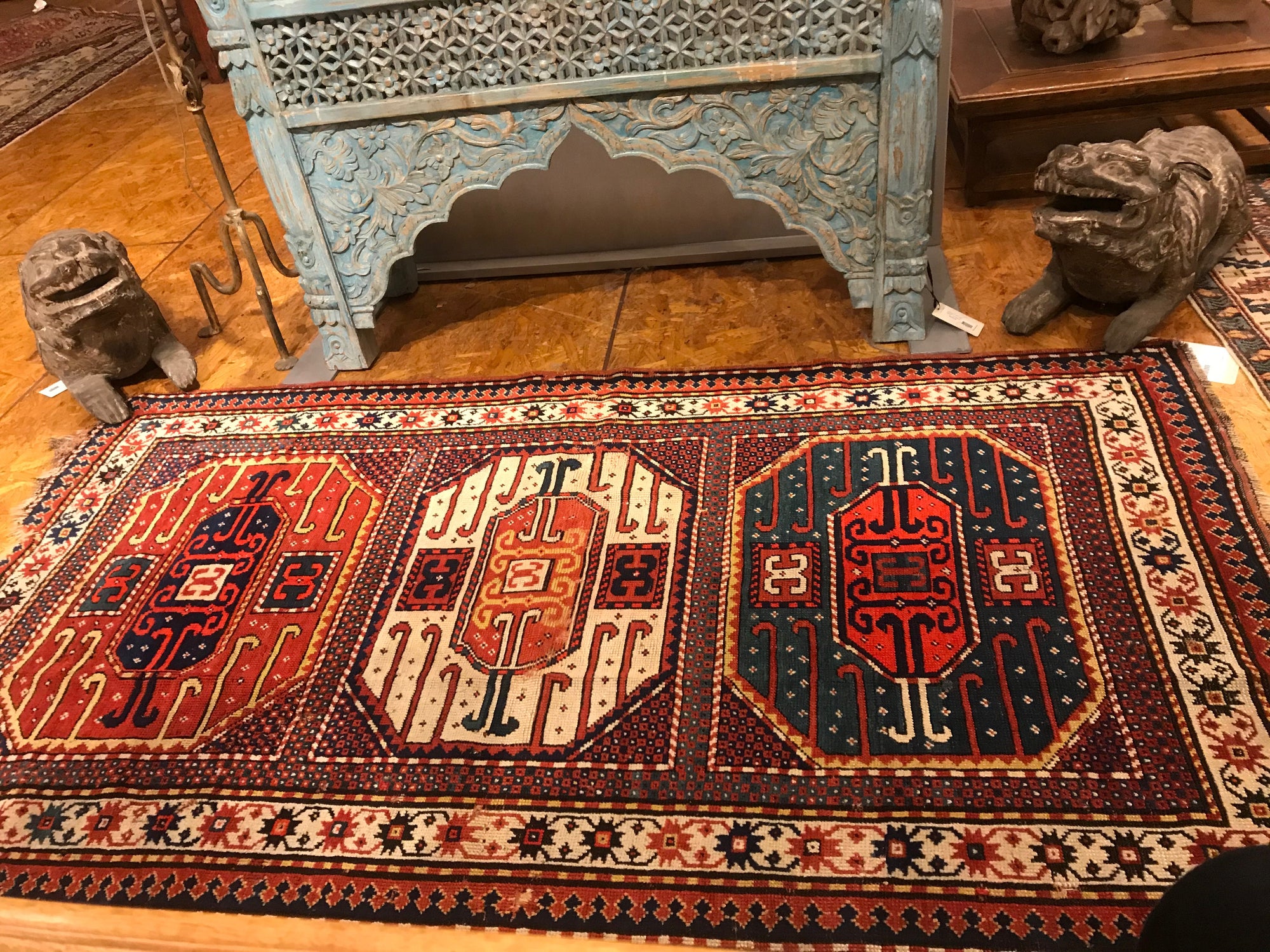 Caucasus Antique Kazak Karachof Rug