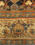 30131 Antique Halvai Bijar Mid 19th Century Wool Foundation Rug
