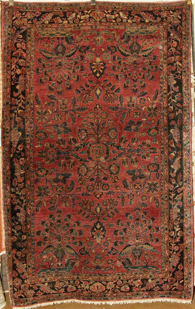 Antique Fine Sarouk Rug santa barbara design center rugs and more oriental carpet