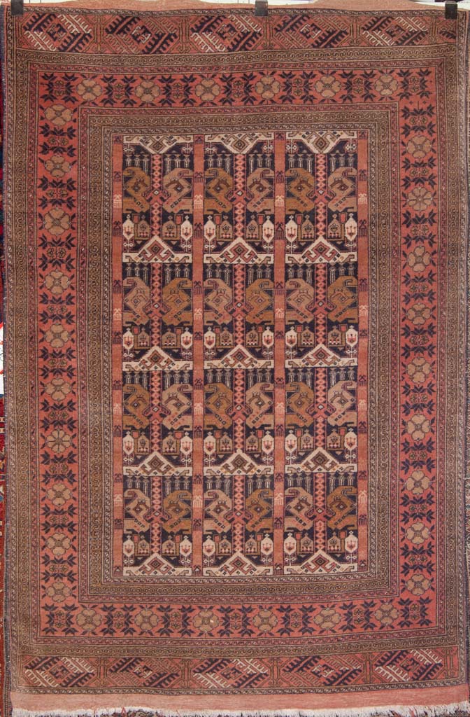 Fine And Rare Kabuli Rug