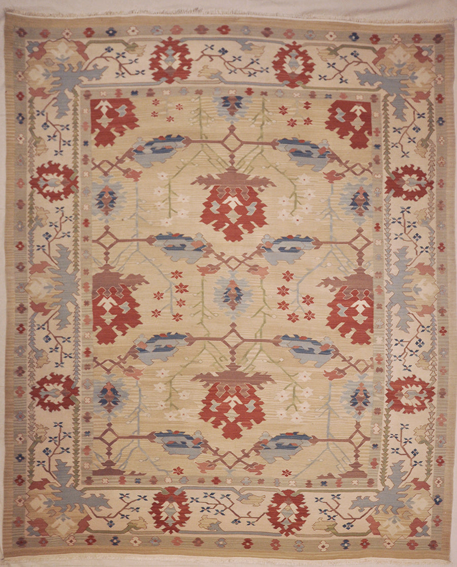 Antique Mongolian Kelim Rugs & More Oriental Carpets 1