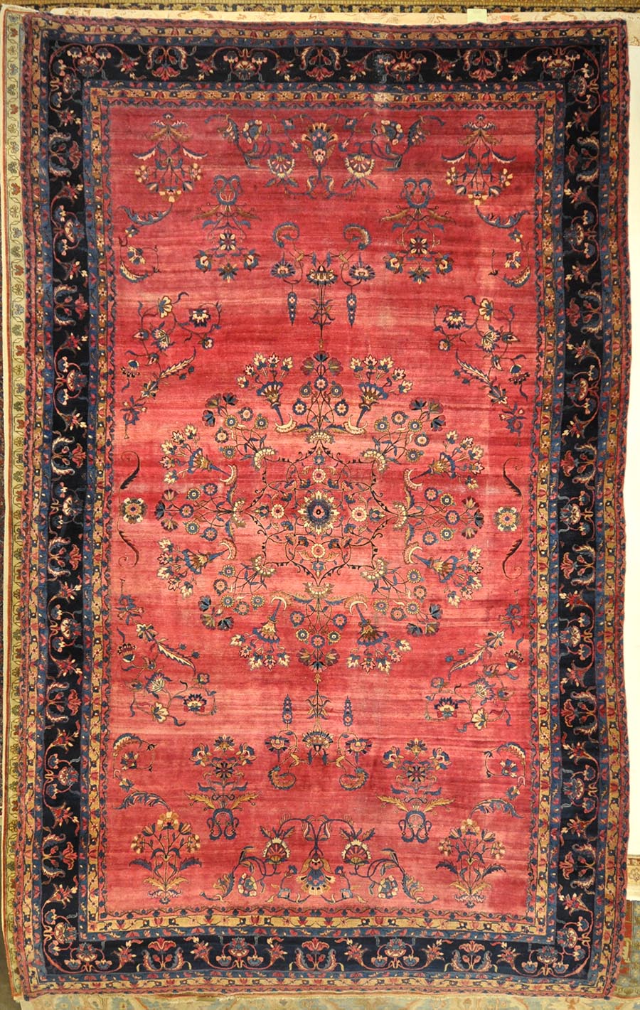 Antique Manchester Kashan Rug | Rugs and More | Santa Barbara Design Center