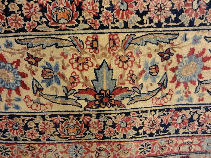 Fine Antique Kerman Rug | Rugs & More | Santa Barbara Design Center