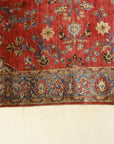 30044 Antique Finest Silk Persian Kashan ca.1890