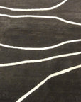 Tibetan Modern Black Rug