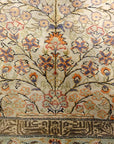 Antique Silk Turkish Kaysari Rug Santa Barbara Design Center