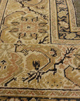30126 Unique Antique Turkish Silk Prayer Rug with Two Metal Thread Scripts