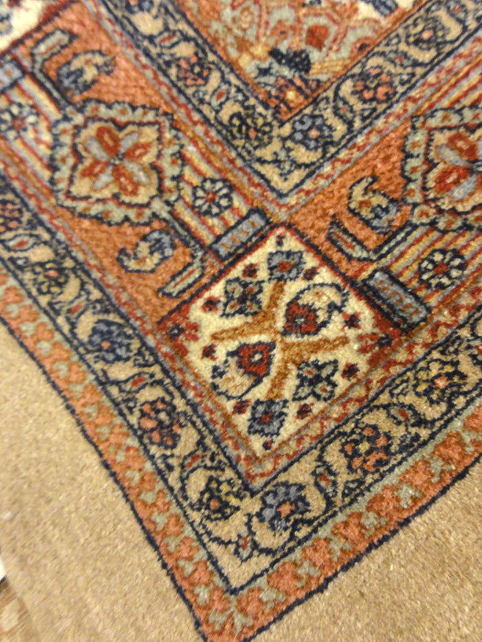 Antique Camel Hair Serapi Rug | Rugs and More | Santa Barbara Design